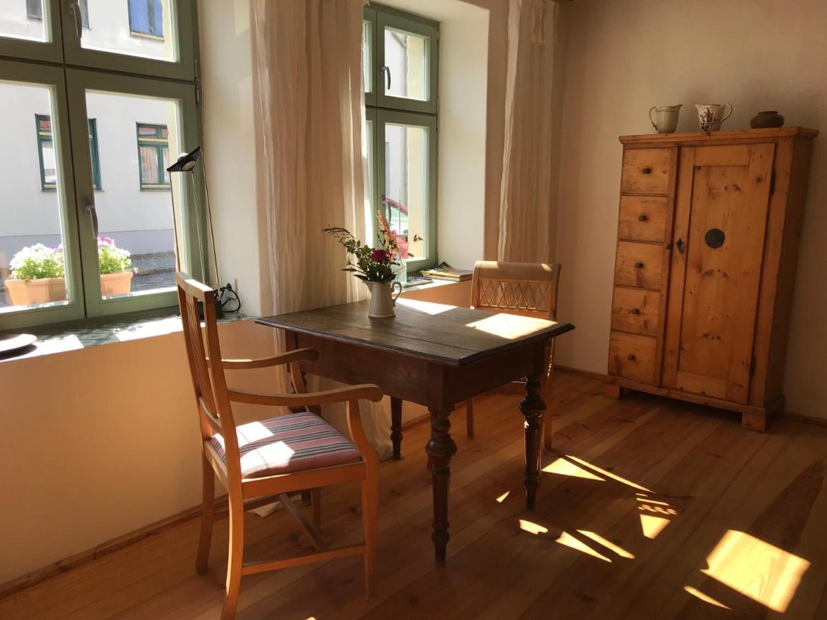Klein Aber Fein In Der Altstadt Angermunde Exteriör bild